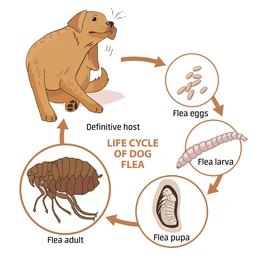 Sign that your dog fleas